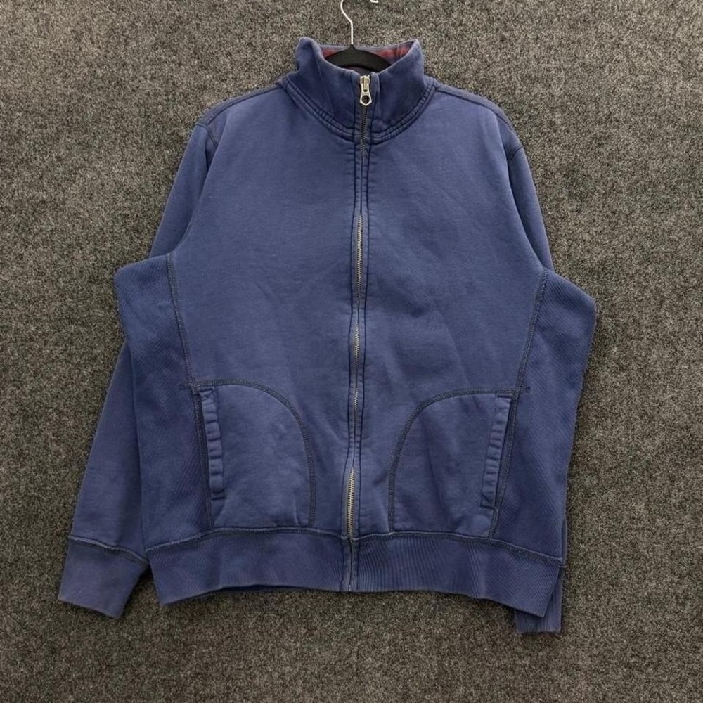 Ralph Lauren Rugby Mens XL Navy Zip Jacket D Pockets Fearless Fifteen